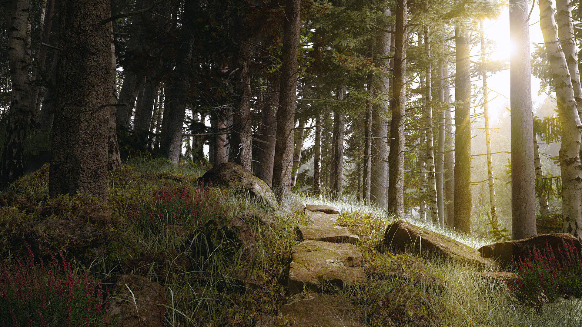 ArtStation - Forest Path