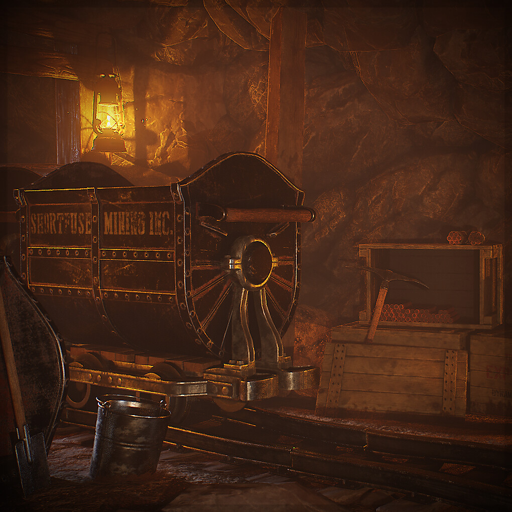Old Mine Scene