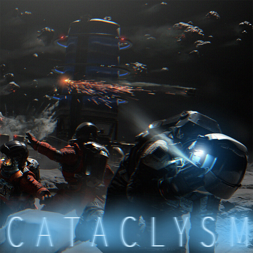 CATACLYSM - Earth destroys the Moon