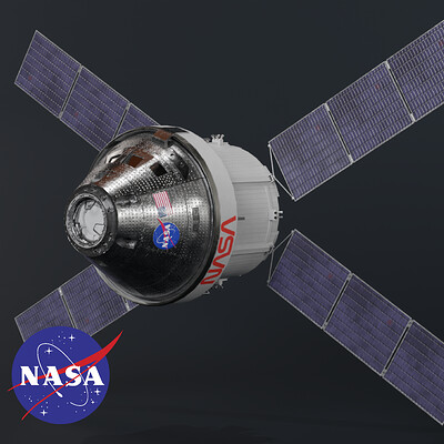 Low-Poly Orion Look Dev