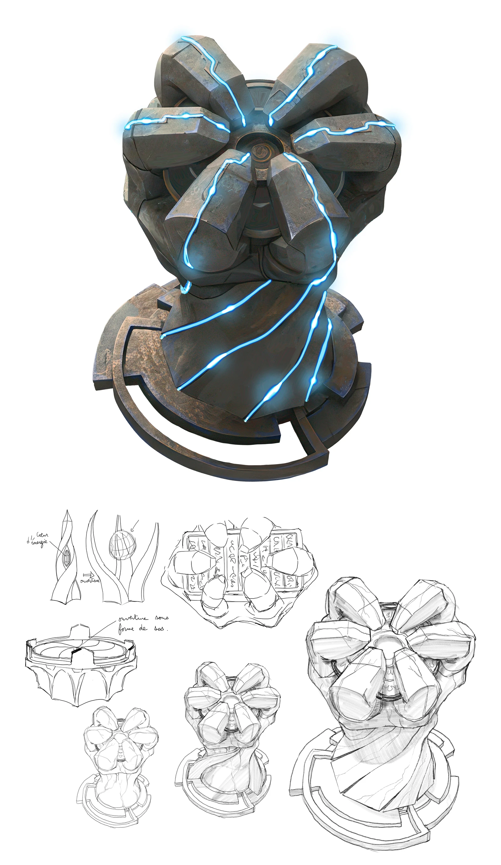Objects concept-arts