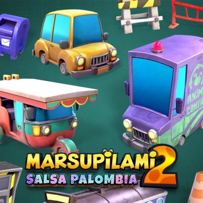 Marsupilami 2: Salsa Palombia - World 2 - Props & GPE