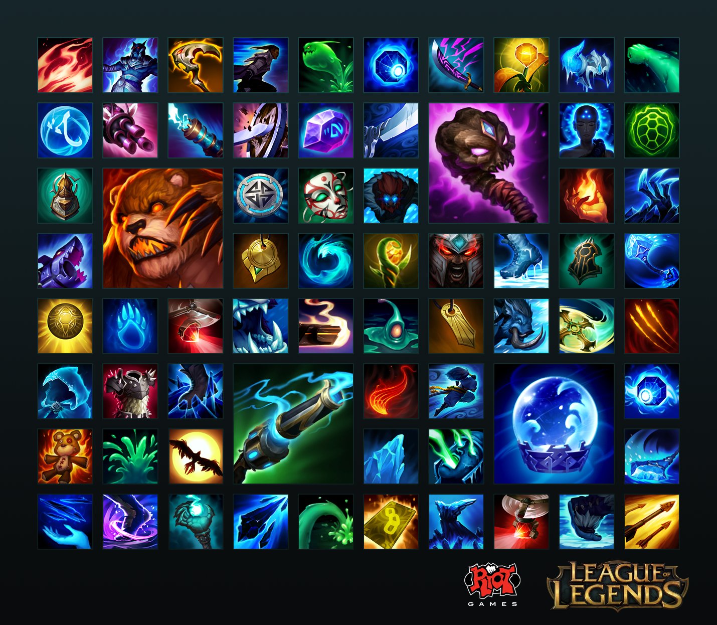 league of legends items