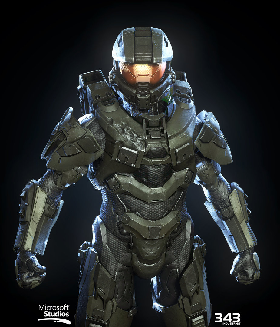 ArtStation - Halo 4 - Master Chief Textures/Materials