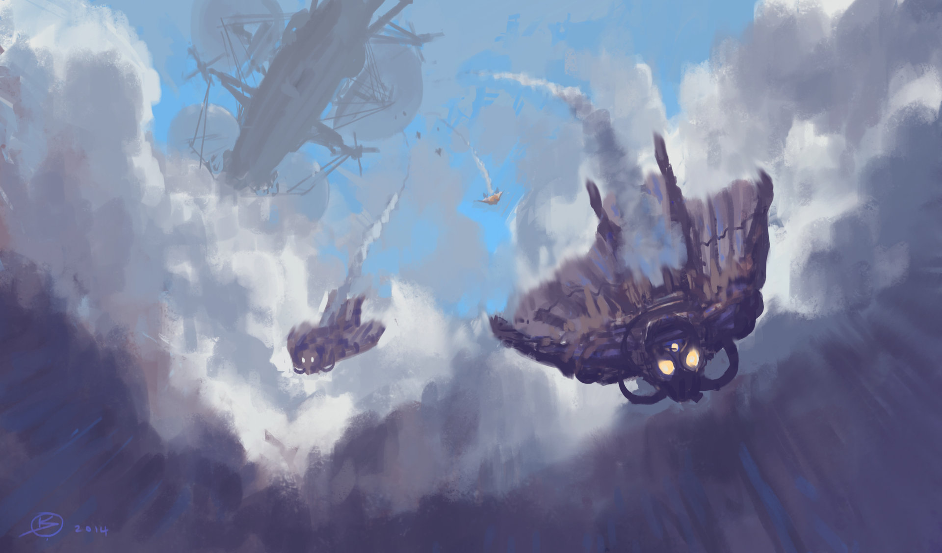 ArtStation Cloud Soldiers