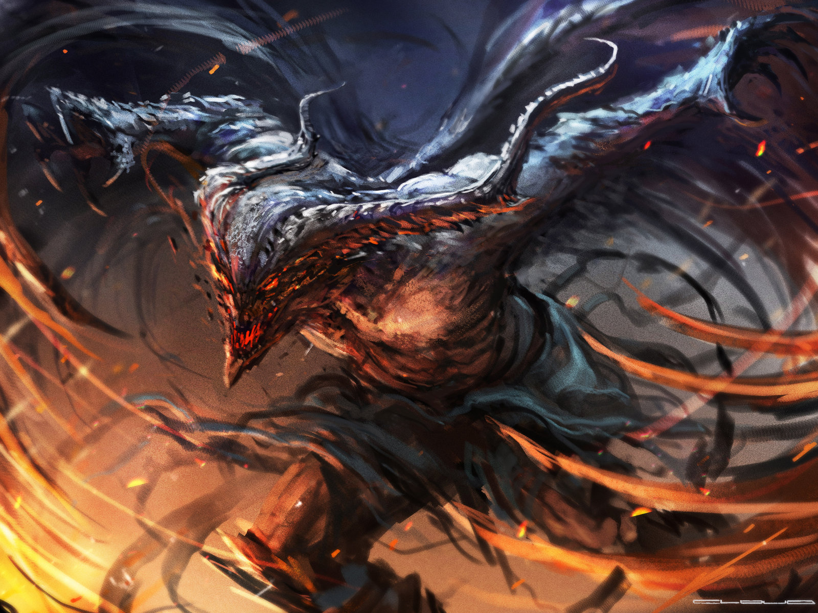 Cloud Quinot Winged Demon