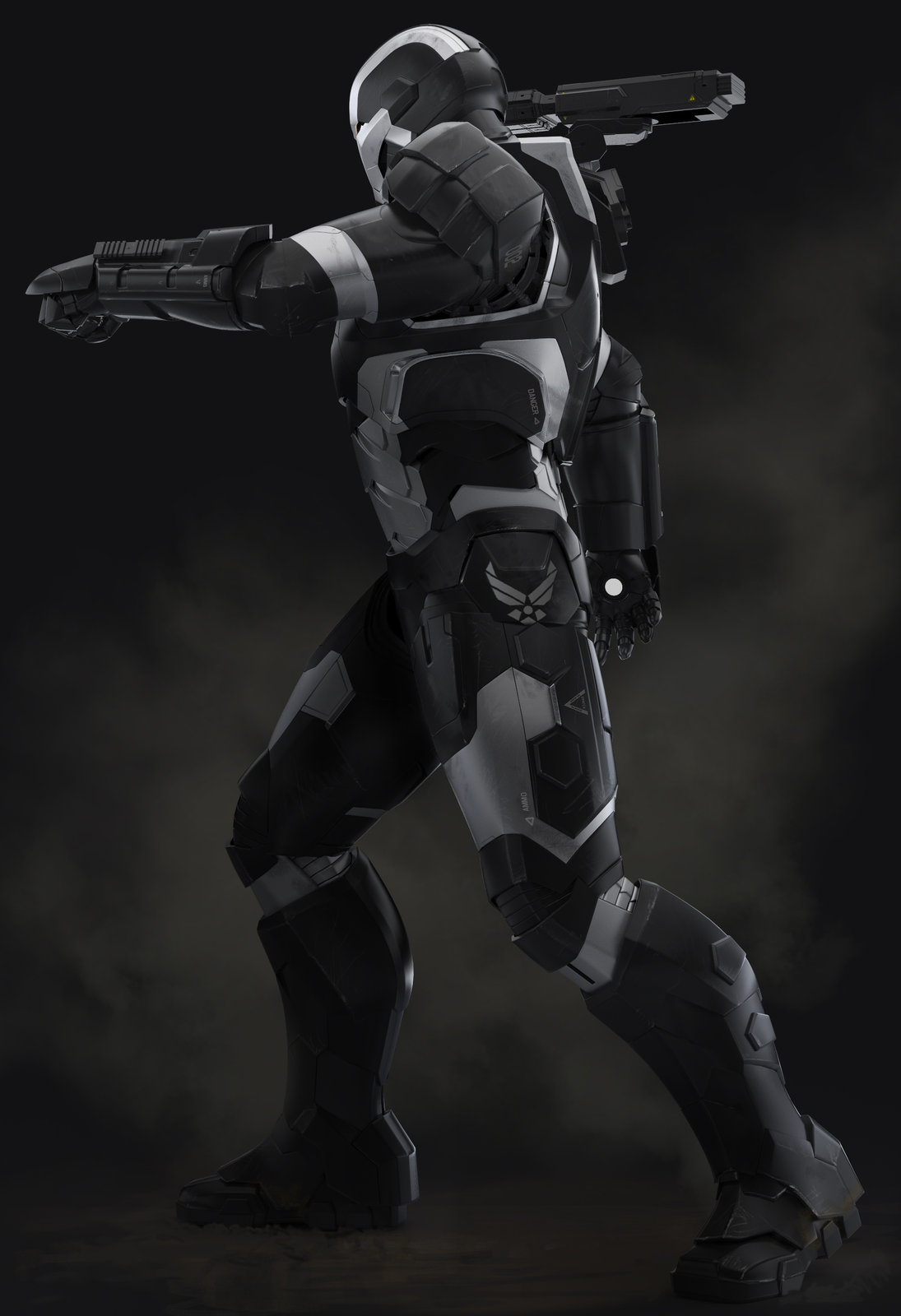 Artstation Iron Man 3 War Machine Side Josh Herman