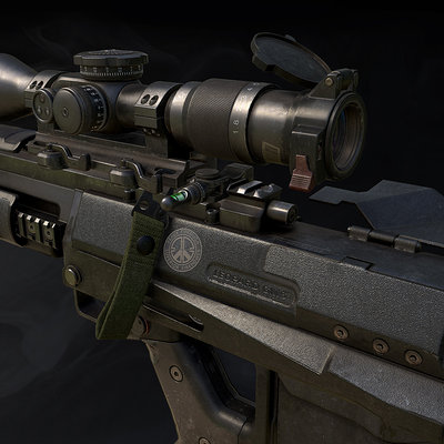 Call of duty ghosts gm6 model 02