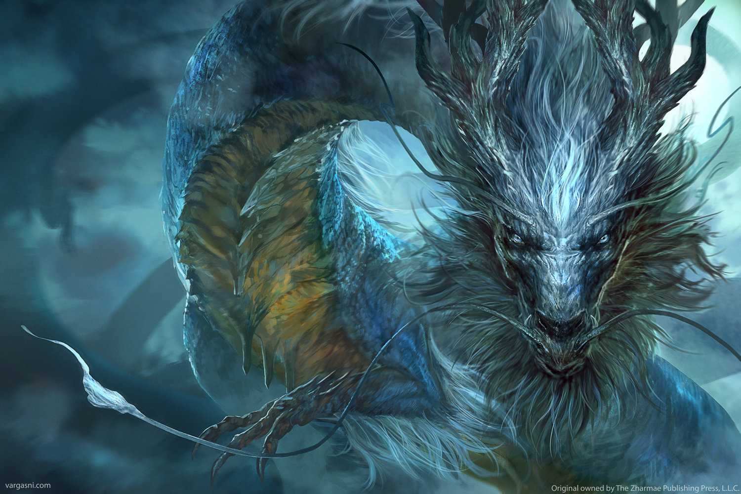 Artstation Storm Dragon Randy Vargas Vargasni