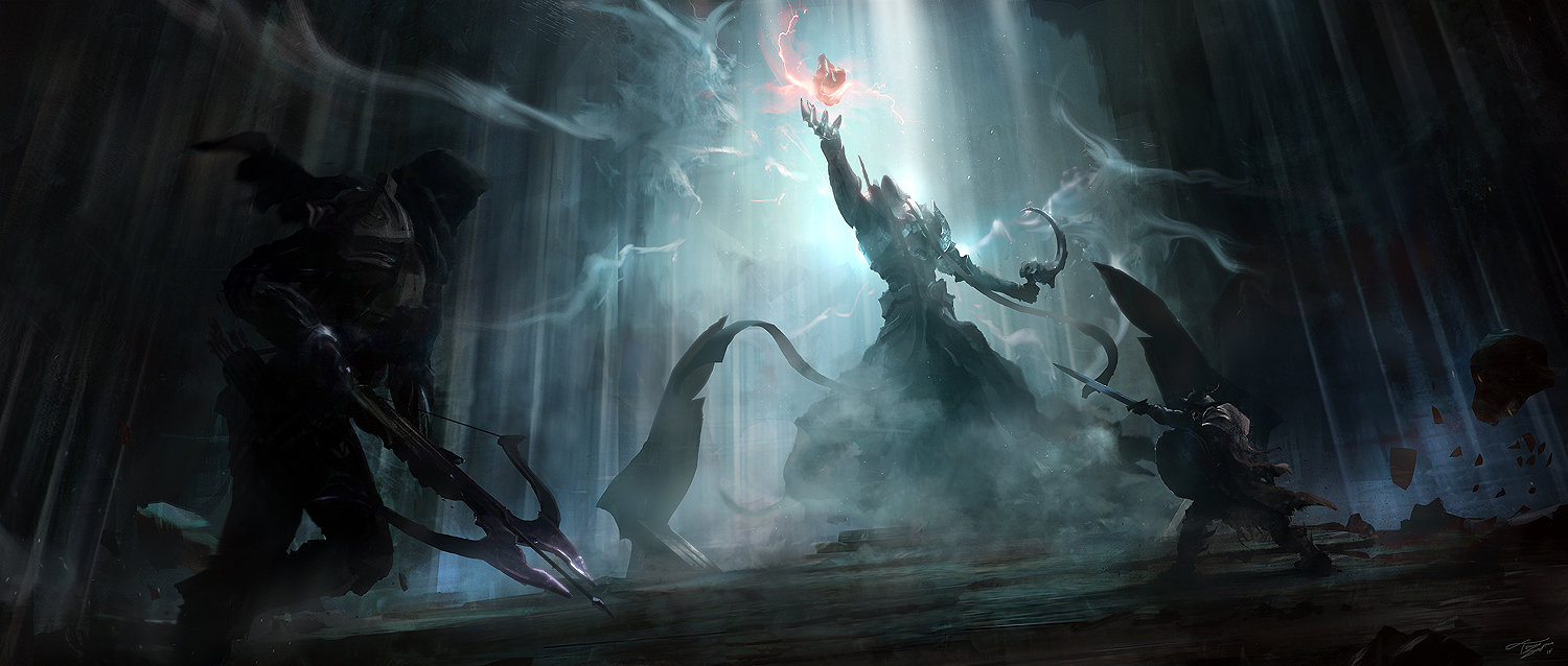 ArtStation Diablo 3 Reaper of souls fanart, Tony Zhou Shuo