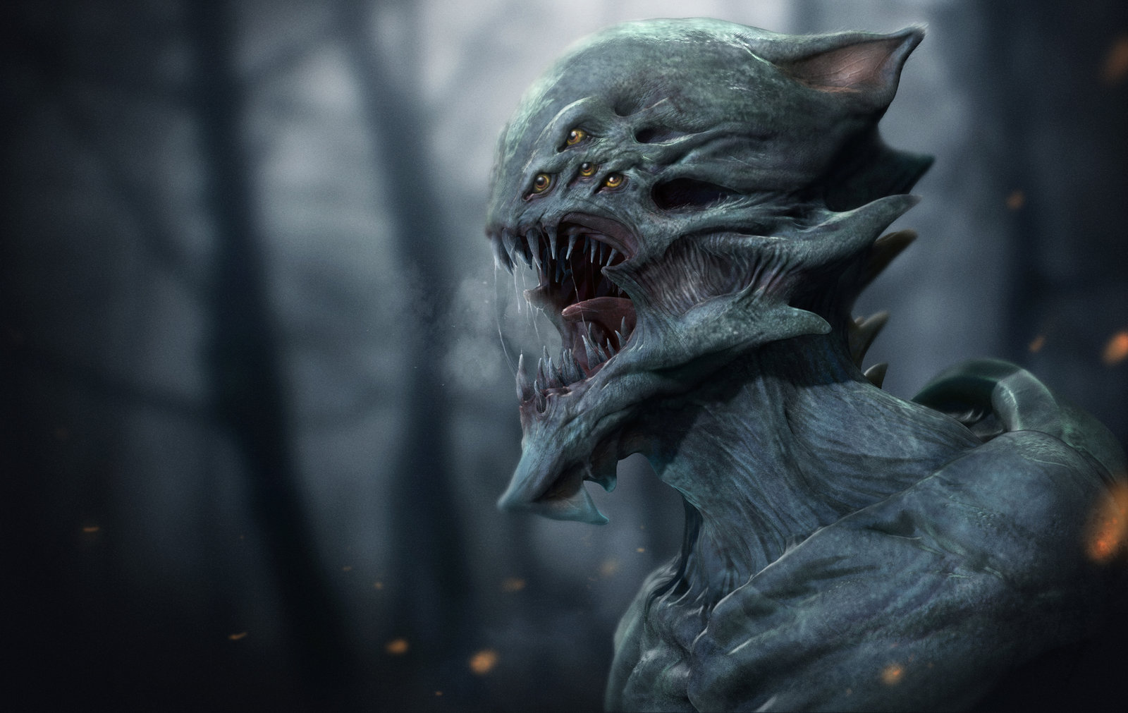 Creature Bust