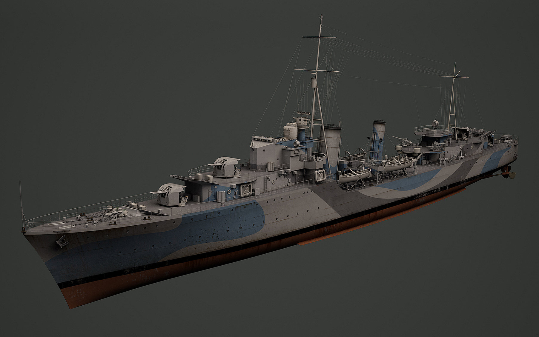 Barbu Gabriel Tribal class destroyer