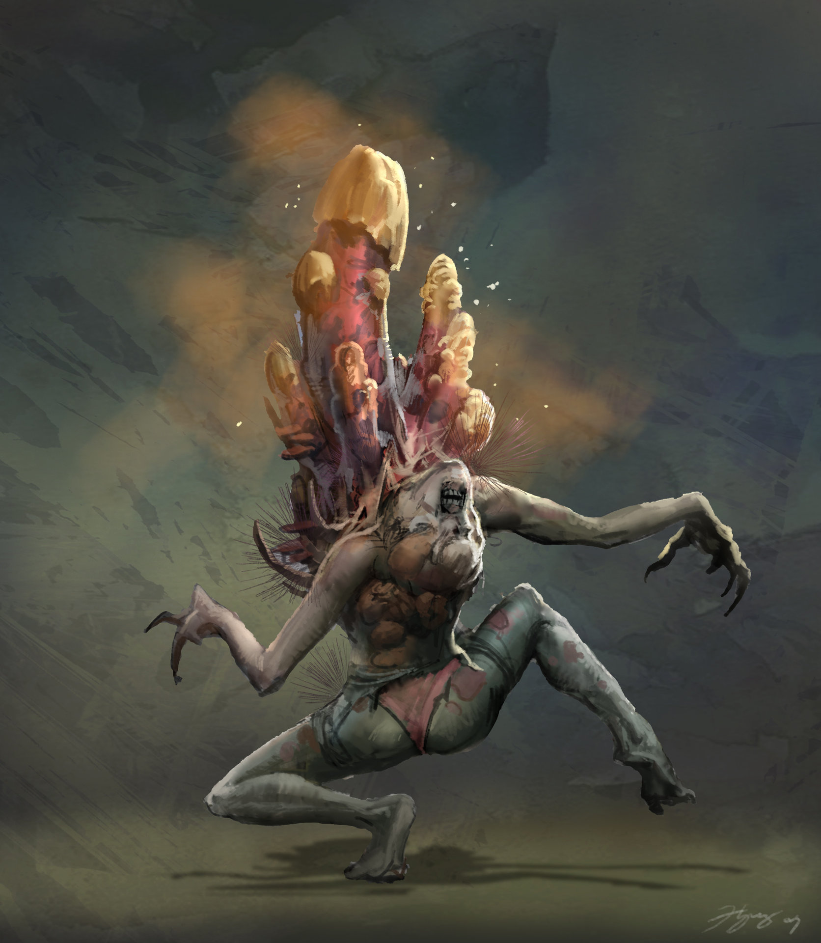 Artstation The Beginning Of Infected The Last Of Us Hyoung Nam