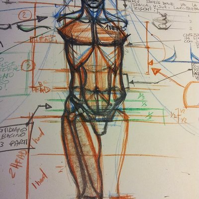 Anatomy sketch