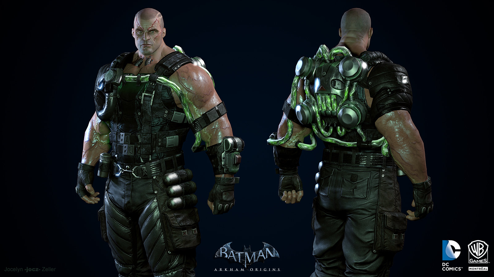 batman arkham origins bane concept art