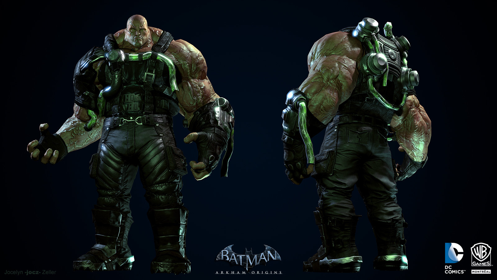 batman arkham origins bane concept art