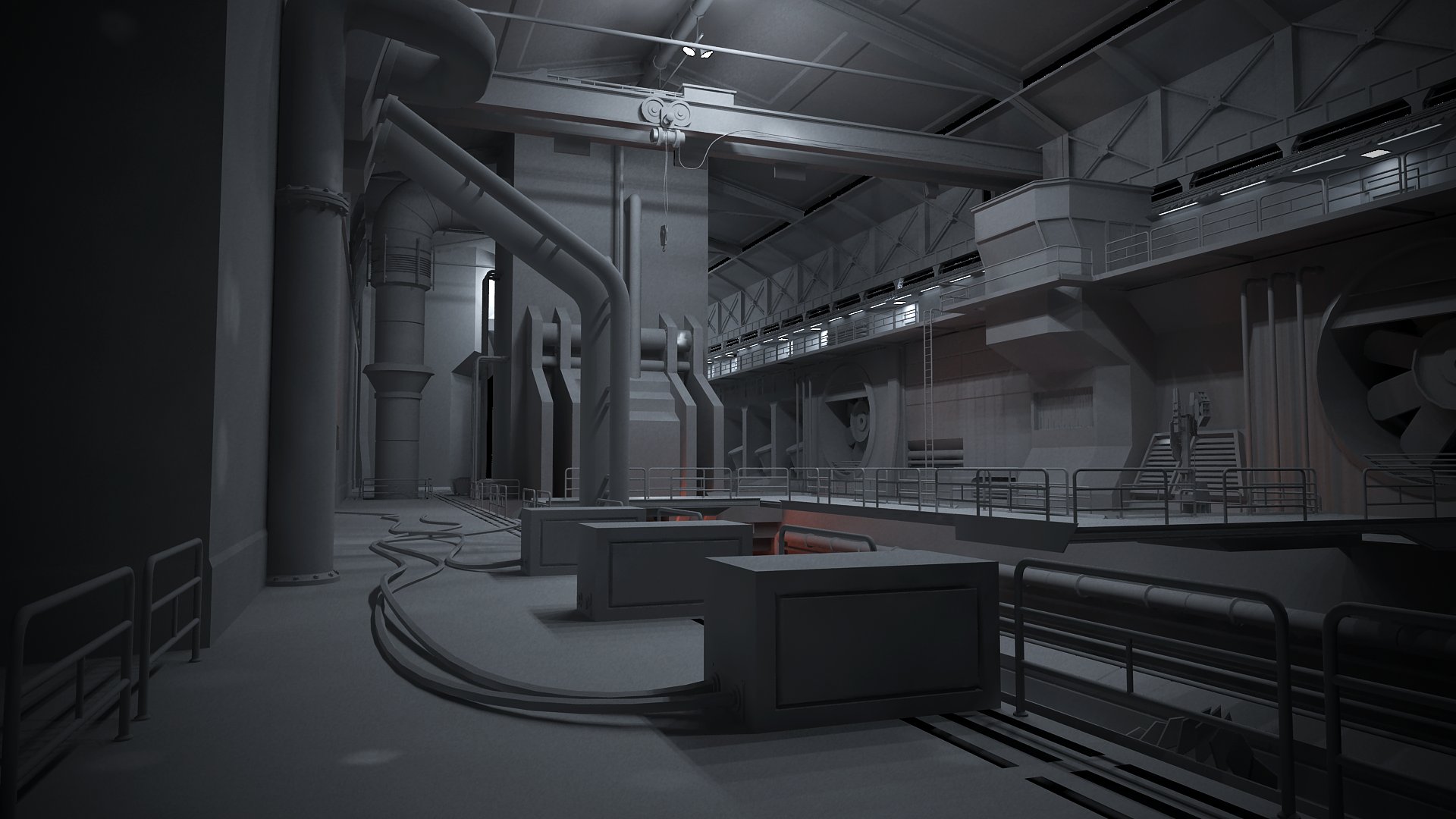 Artstation Sci Fi Environment 3d Concept Andy Pottage