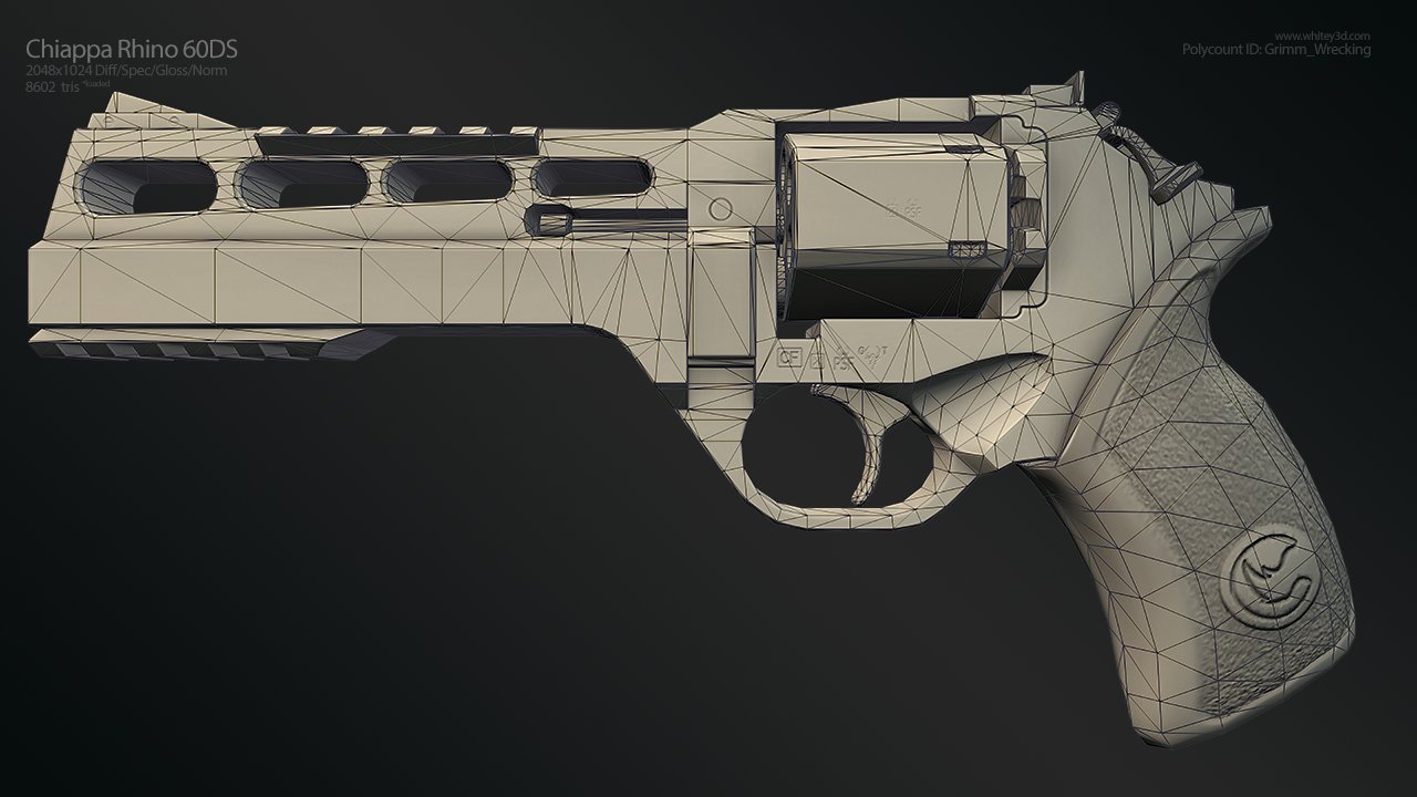 Chiappa rhino чертеж