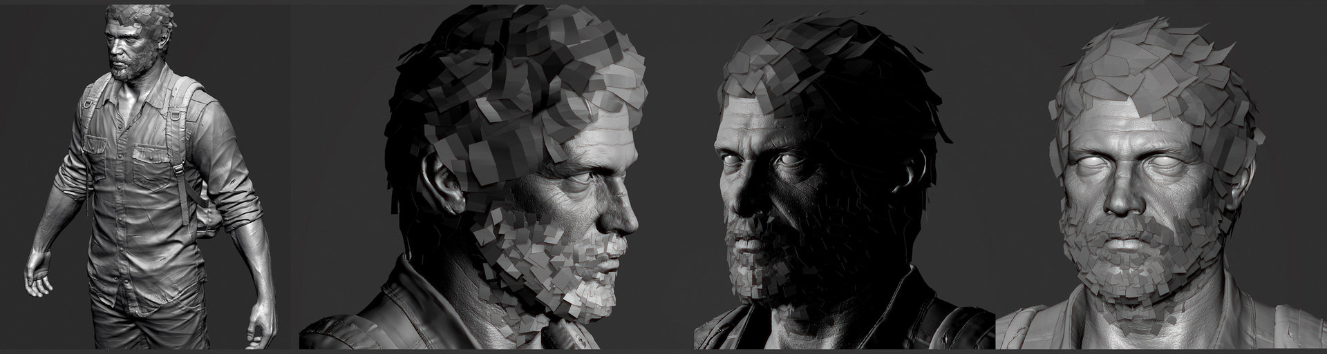 Artstation Last Of Us Sculpts Michael Knowland