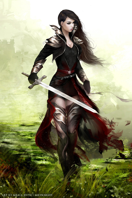 ArtStation Lady Knight