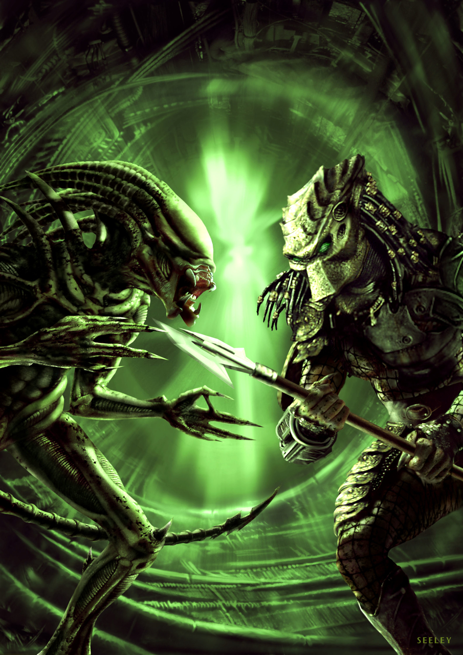 ArtStation - Alien vs Predator Fanart