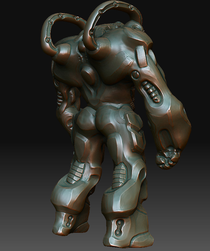 ArtStation Zbr Monster