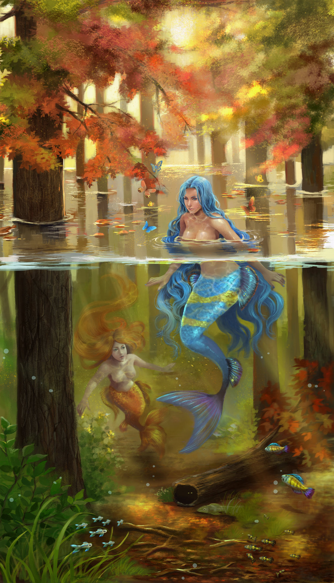 Mermaid forest