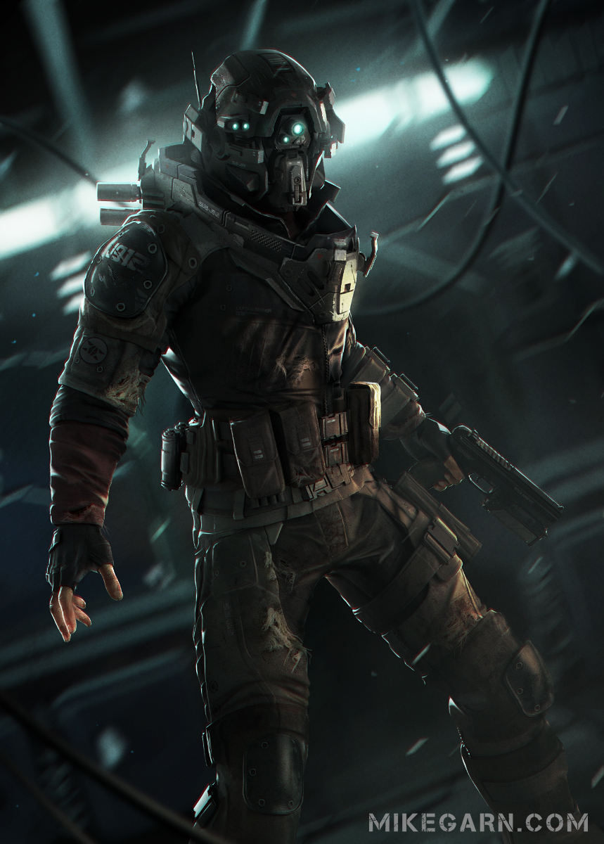 Artstation Isolation Mike Garn