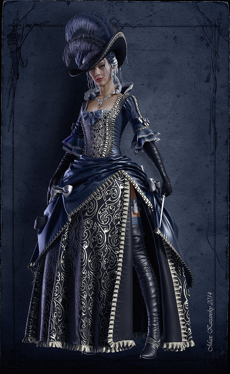 ArtStation Royal Assassin, Max Kazansky