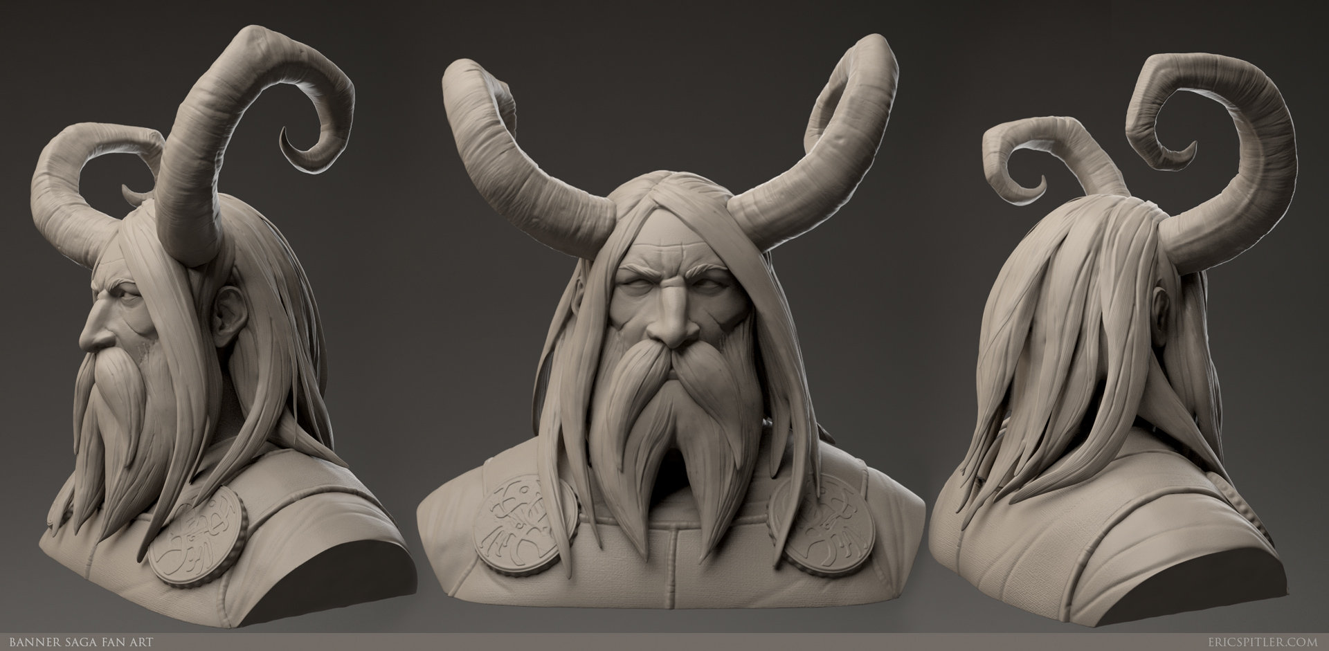 Artstation The Banner Saga Fan Art Eric Spitler