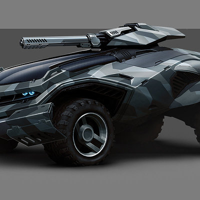 Army vehicle concept art 006