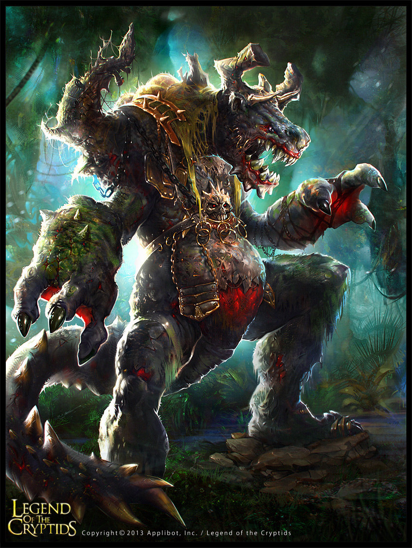 ArtStation Forest Beast, Ivan Kashubo