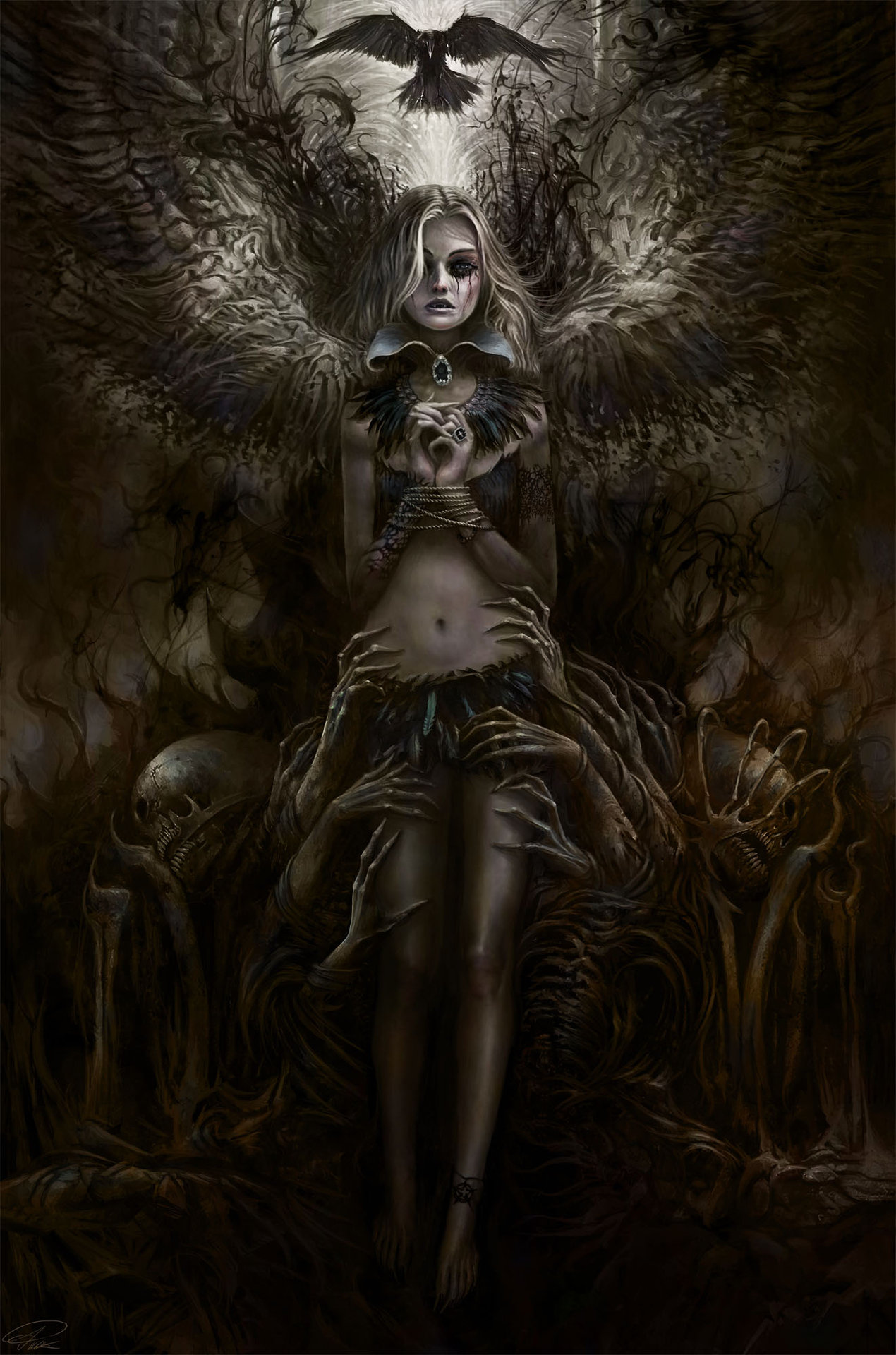 ArtStation - Sorrow, Piotr Ruszkowski