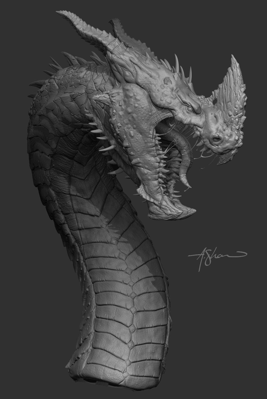 Adam Shaw - Dragon Sculpt