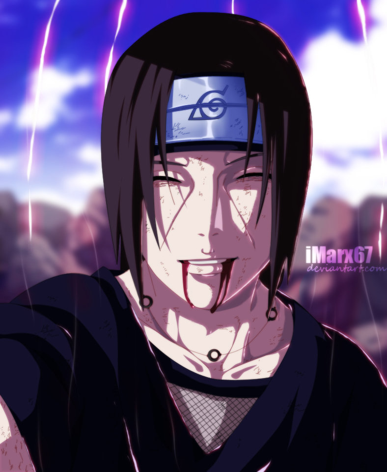 ArtStation - Itachi uchiha from Naruto