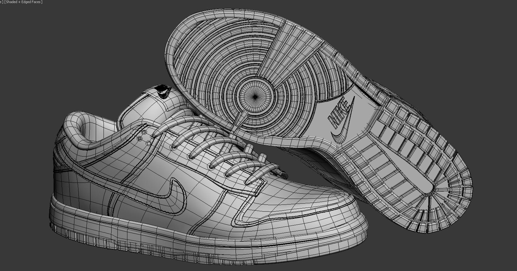 Nike dunk cheap 3d model