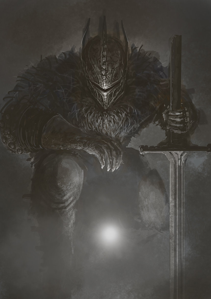 Artstation Knight Fading Light Tomas Almgren