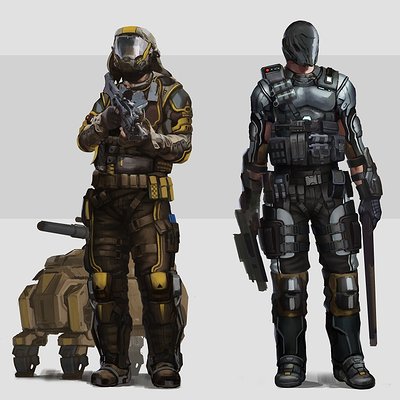 Personal works soldiers