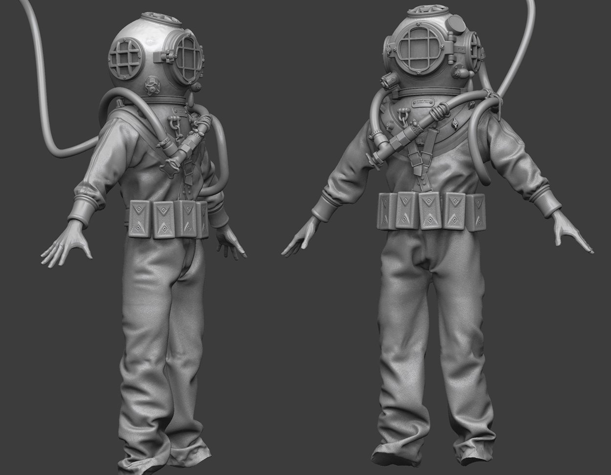 Old Diving Suit