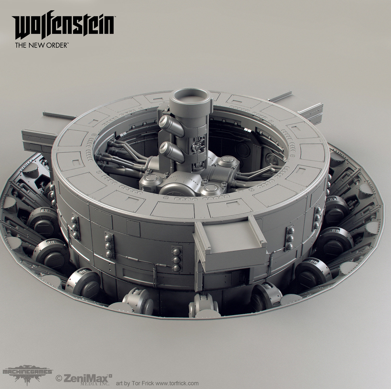 ArtStation - Assets for Wolfenstein The New Order