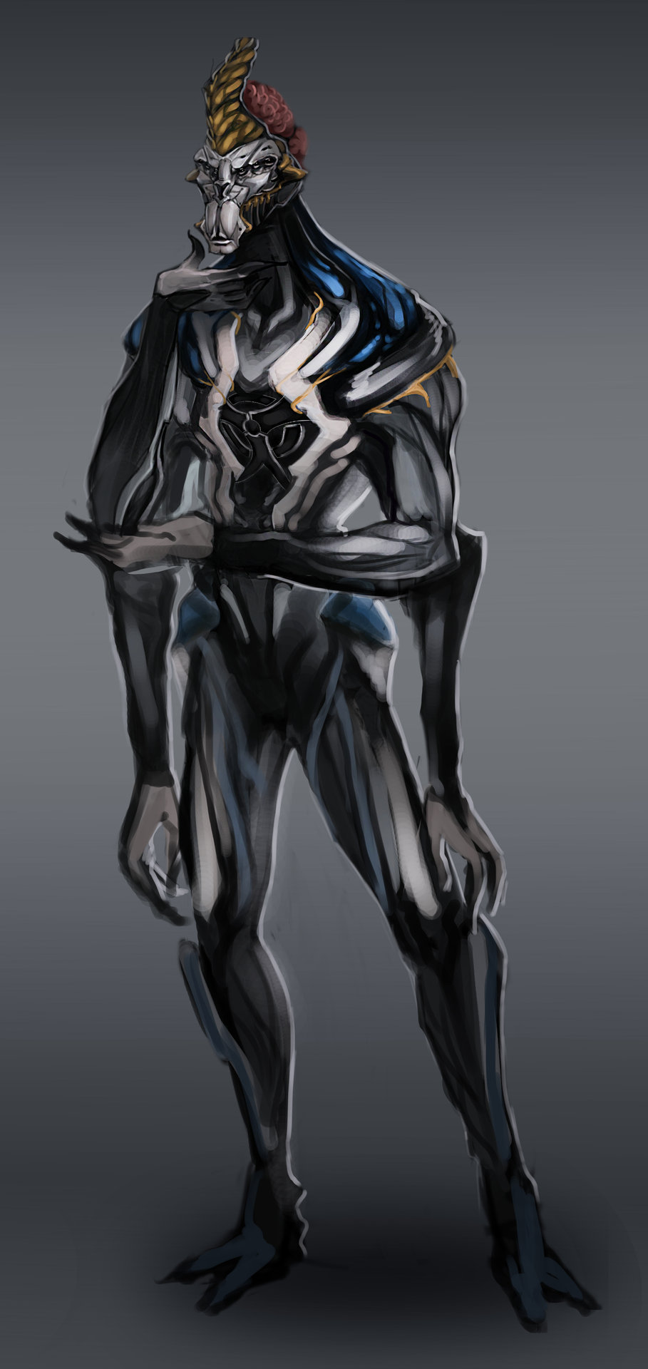 Artstation High Intelligence Alien Flo Young