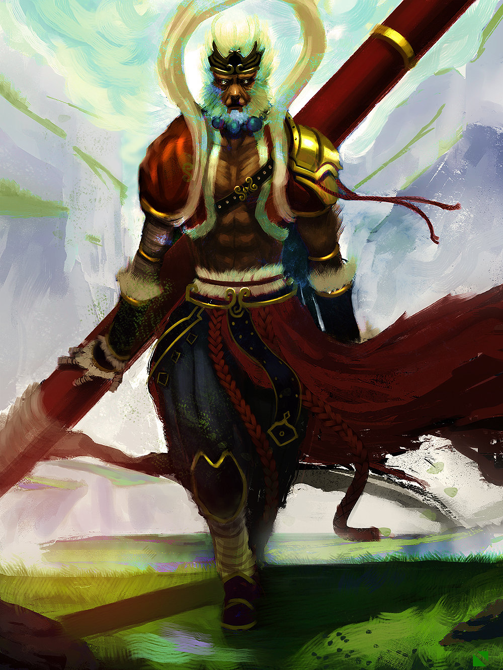 Artstation Sun Wukong Patrick Cummins
