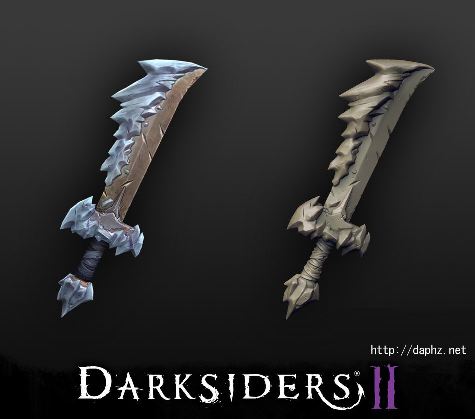 Denny Zunon - Darksiders 2 sword