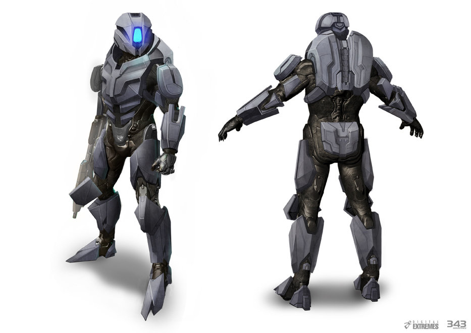 ArtStation - Halo 4: Champions DLC - Prefect Armor Concept, Sean Bigham