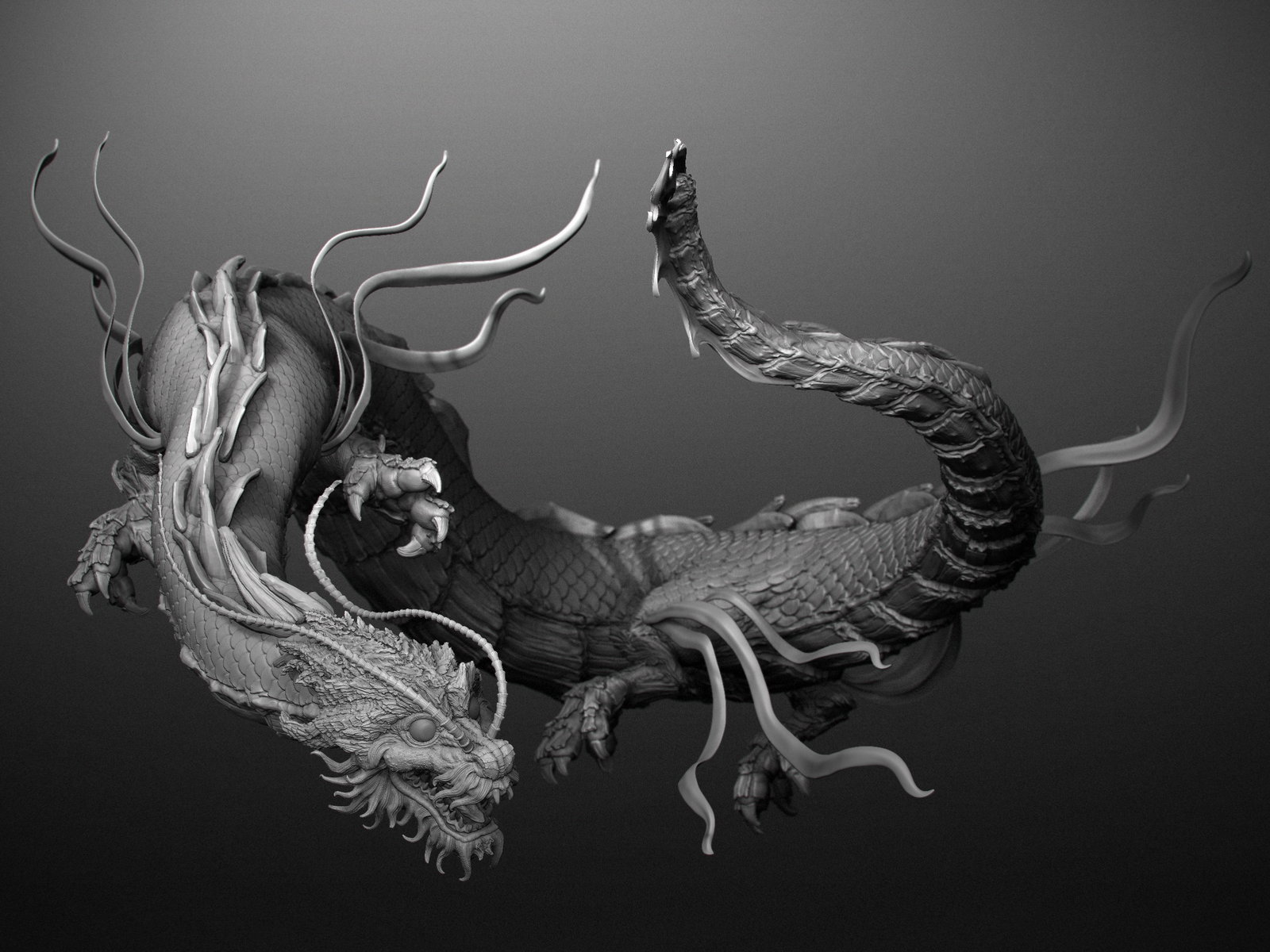 Artstation Chinese Dragon Robin Benes