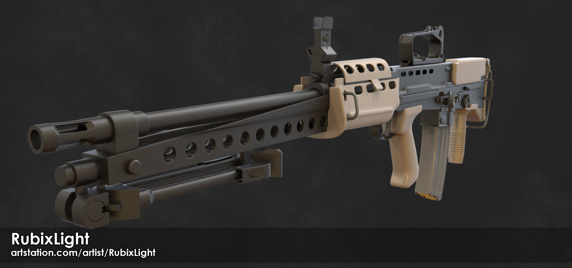 ArtStation - L85A2, R.I.S and L86A2