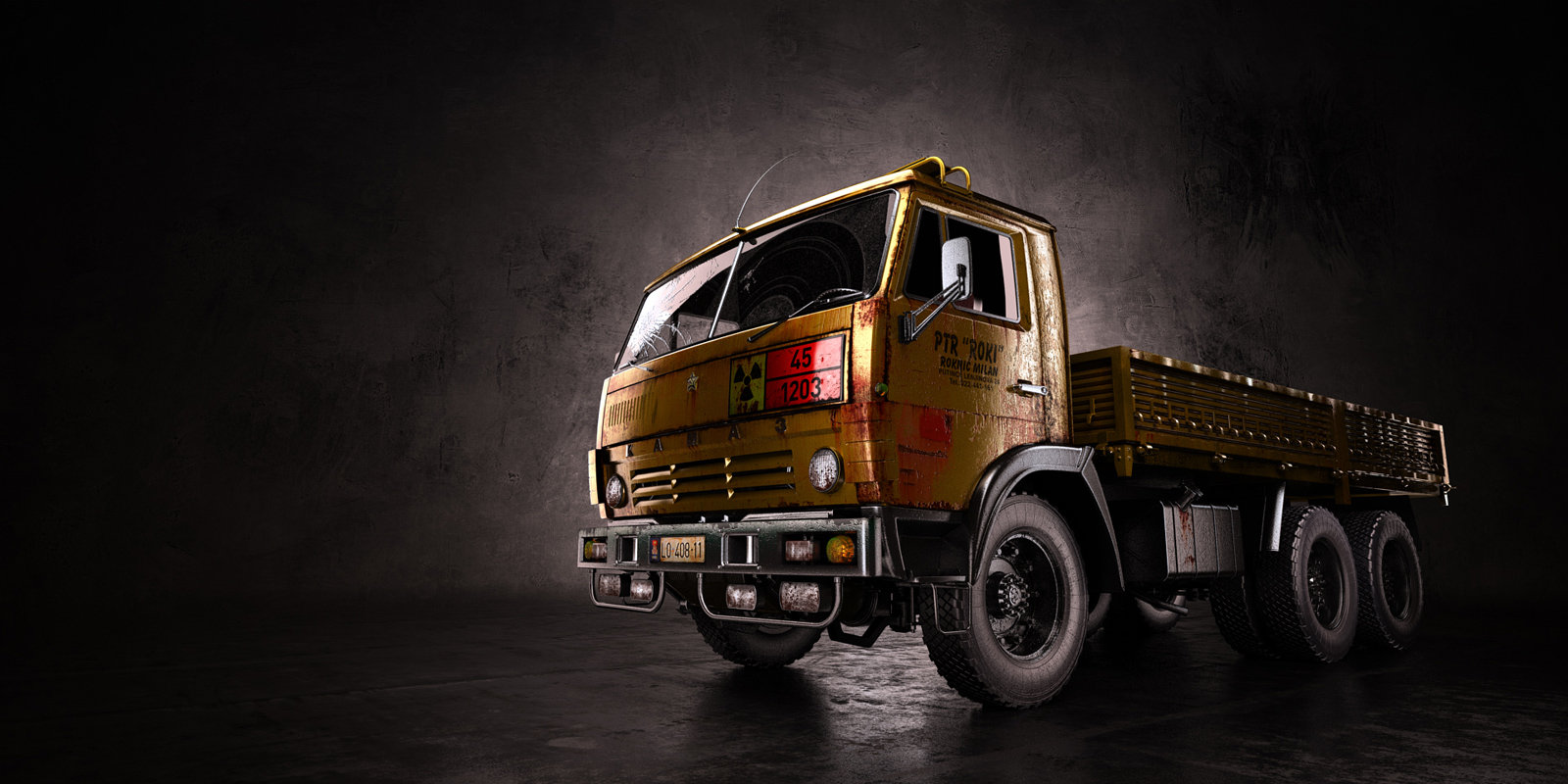 ArtStation - Kamaz