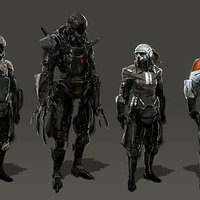 Ac Origins Abstergo Trooper Artstation Assassin S Creed Origins Abstergo Soldier Layla Concepts Jeff Simpson origins abstergo soldier