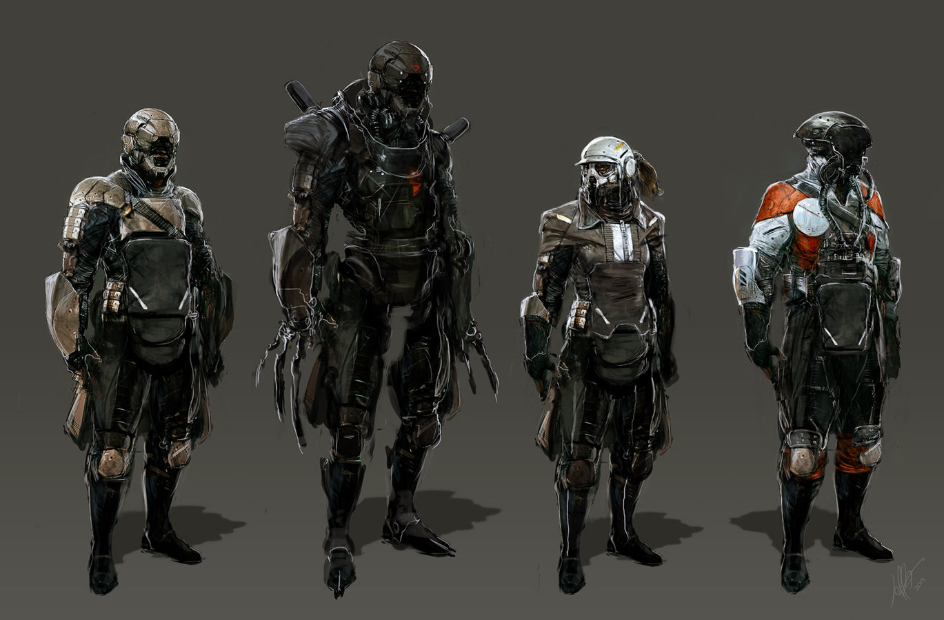 Artstation Sci Fi People Jeff Simpson