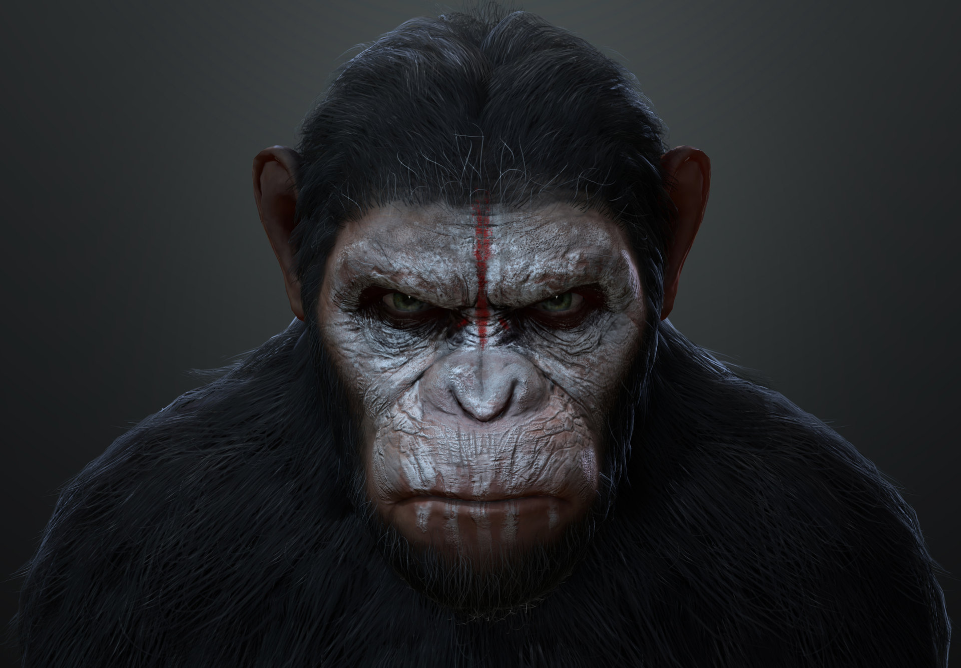 Patrick Liow Dawn Of The Planet Of The Apes Fan Art